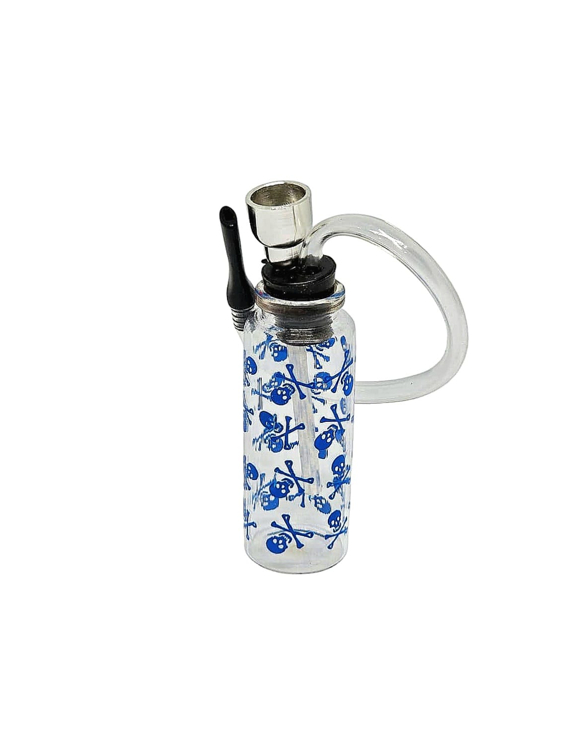 Mini Bong Manguera Transparente con Figuras