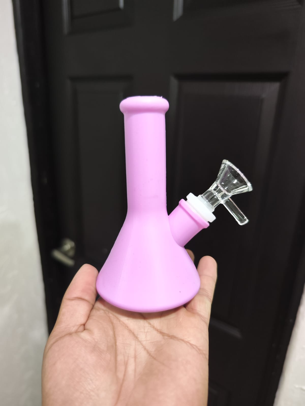 Bong Silicon Chico Matraz 14cm