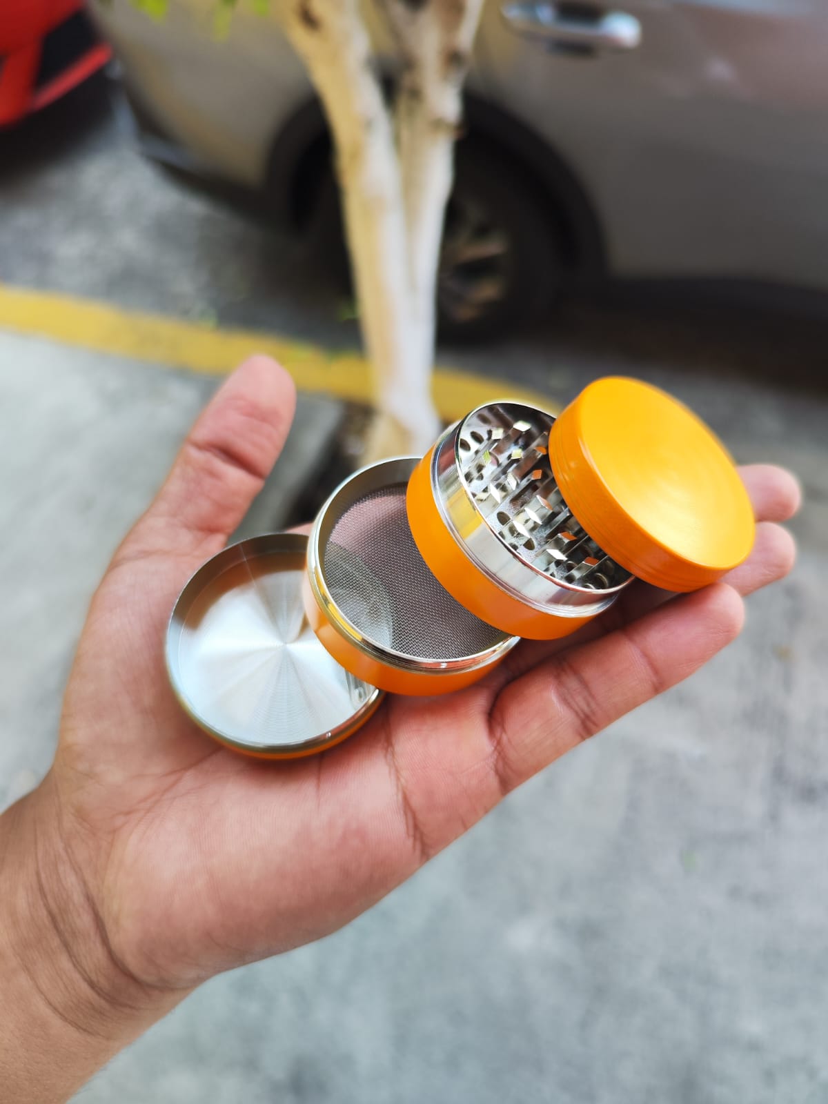 Grinder Metalico 50mm 4 partes