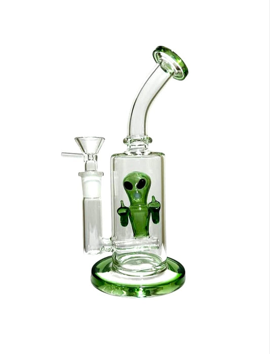 Bong Alien Señalando Vidrio