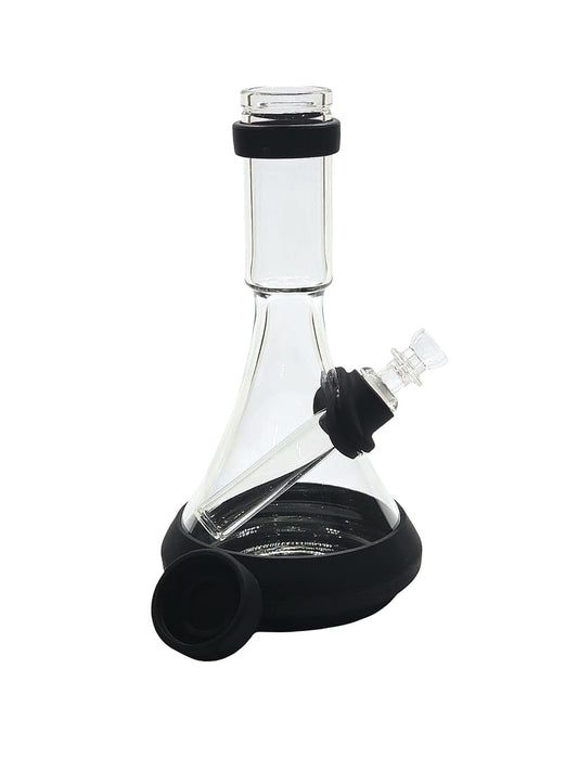 Bong Beaker Vidrio Silicon