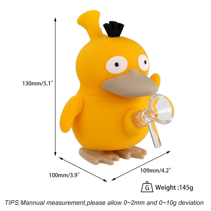 Bong Silicon Psyduck 13cm