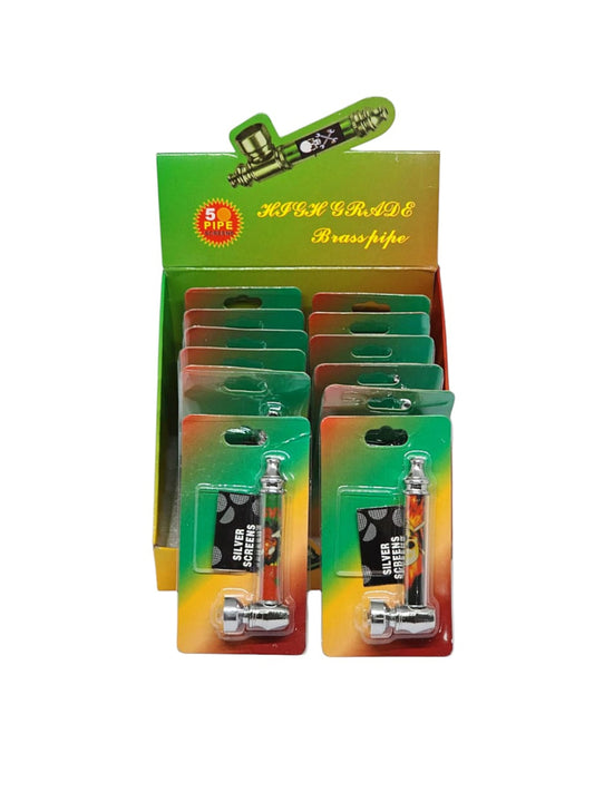 Pipa Metalica con Rejilla Modelo3