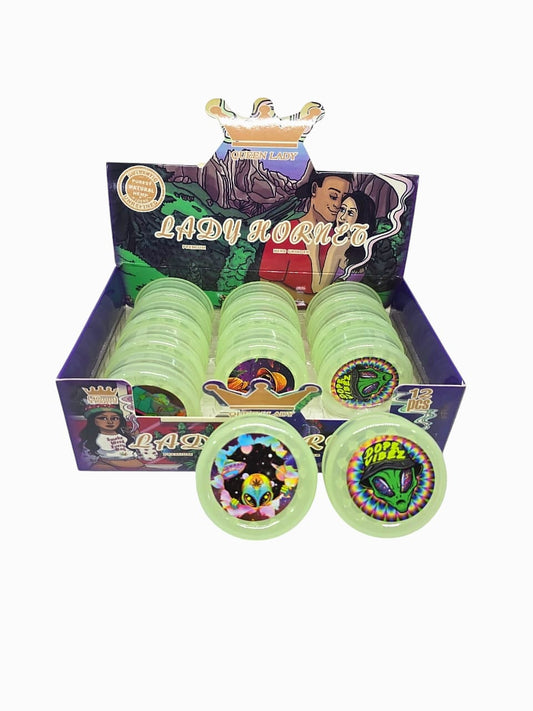 Grinder Fluorescente Plástico