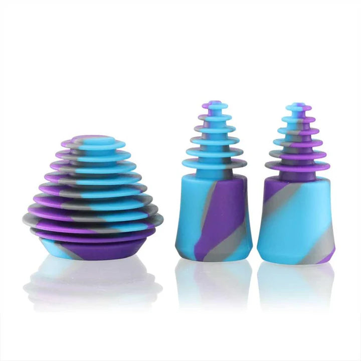 Pack Plugs De Silicon Tapones Para Bong