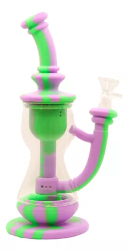 Bong Grande Silicon Reloj de Arena