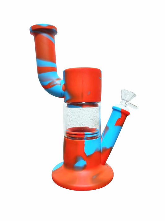 Bong Silicon Vidrio Brazon Mobible