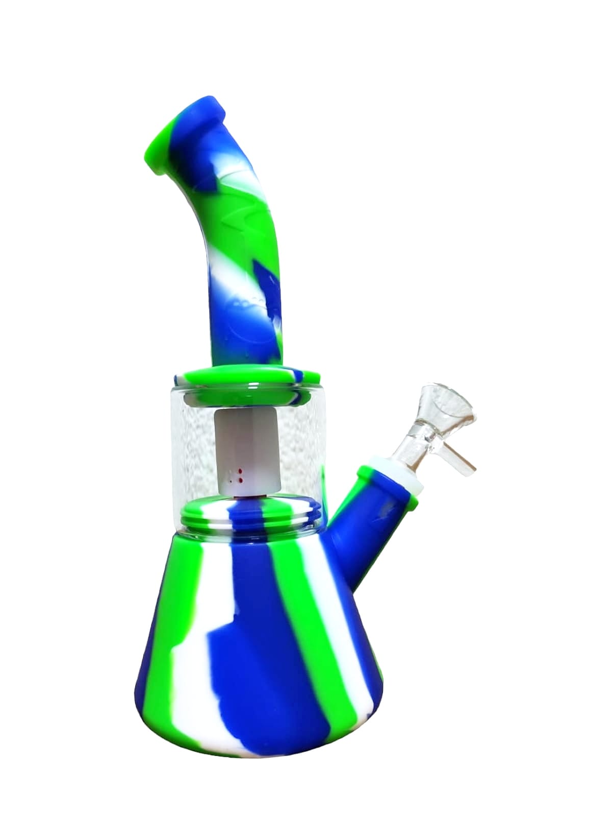 Bong Torre Vidrio Silicon