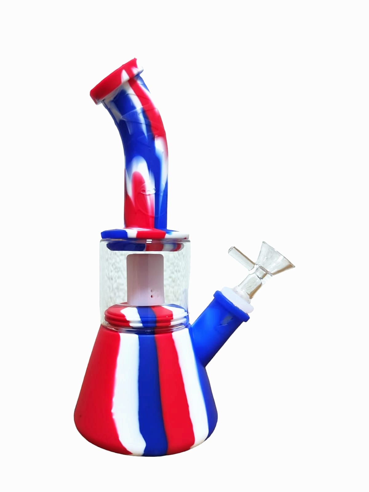 Bong Torre Vidrio Silicon
