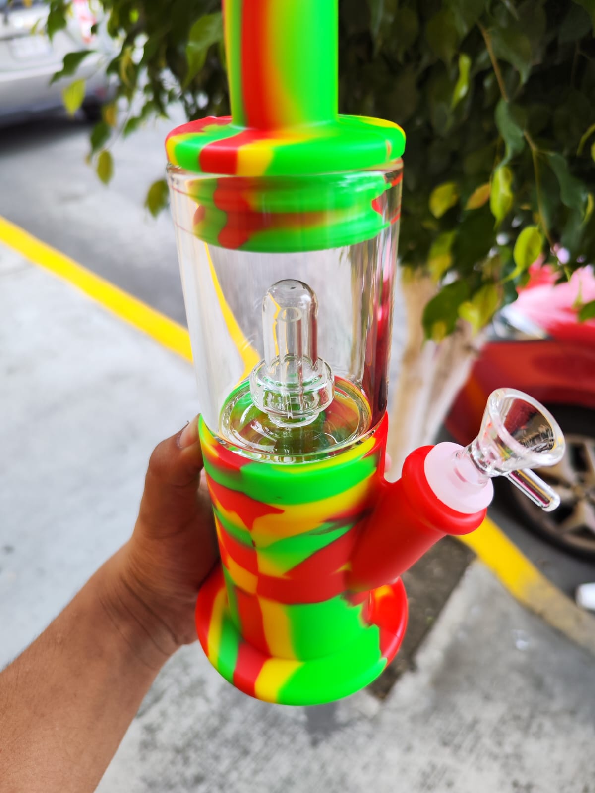 Bong Silicon Mega Torre 30cm