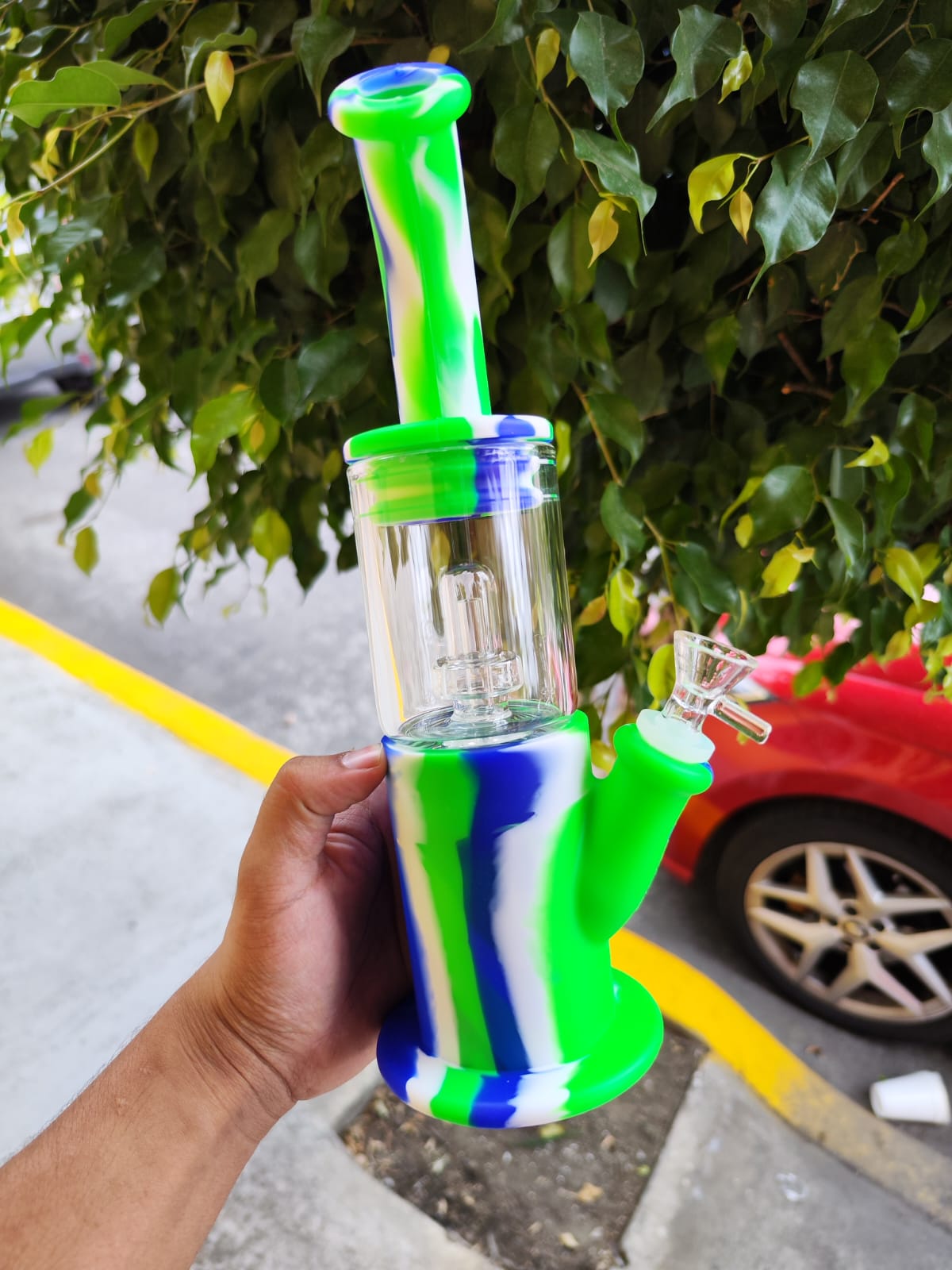 Bong Silicon Mega Torre 30cm