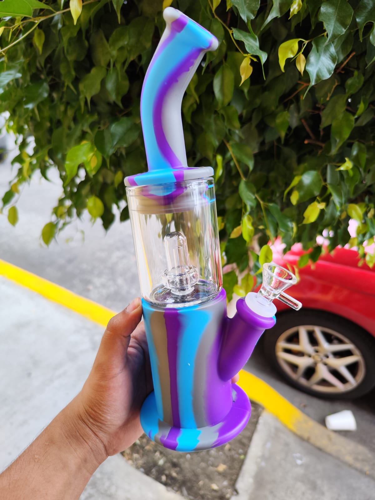 Bong Silicon Mega Torre 30cm