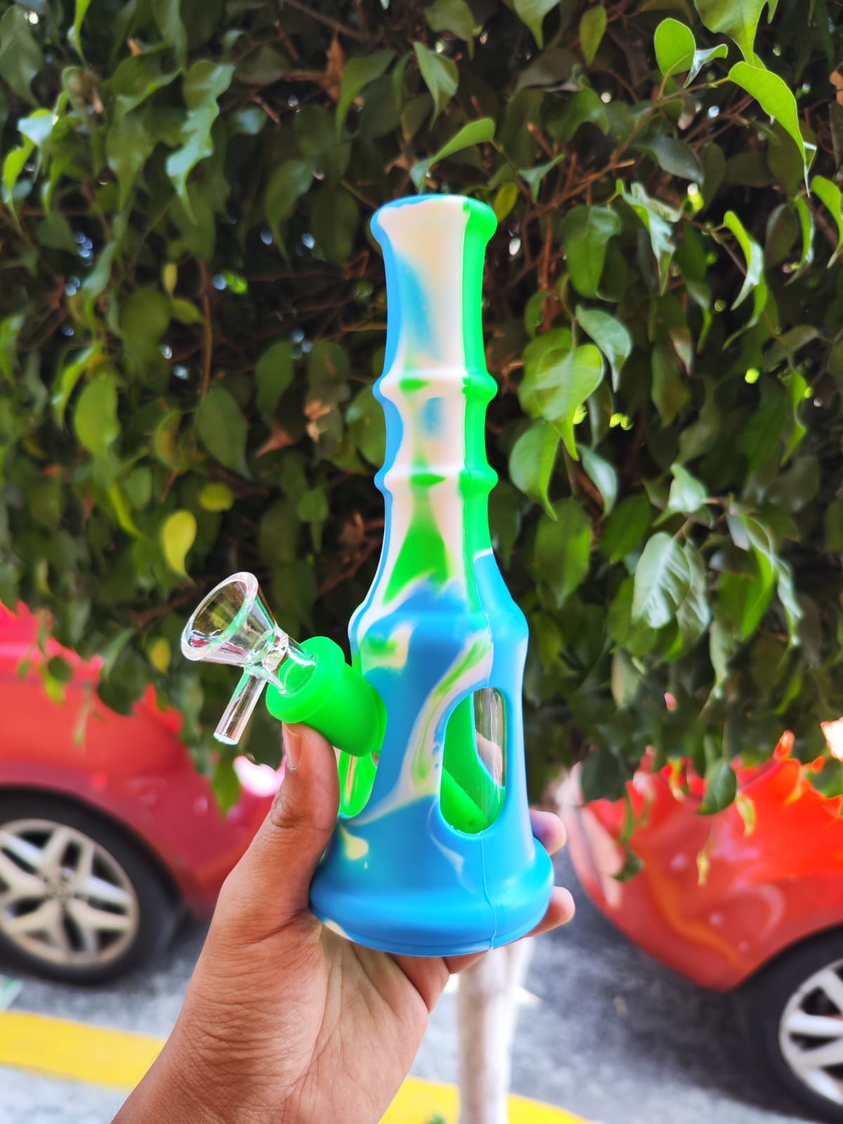 Bong Silicon Forma Botella