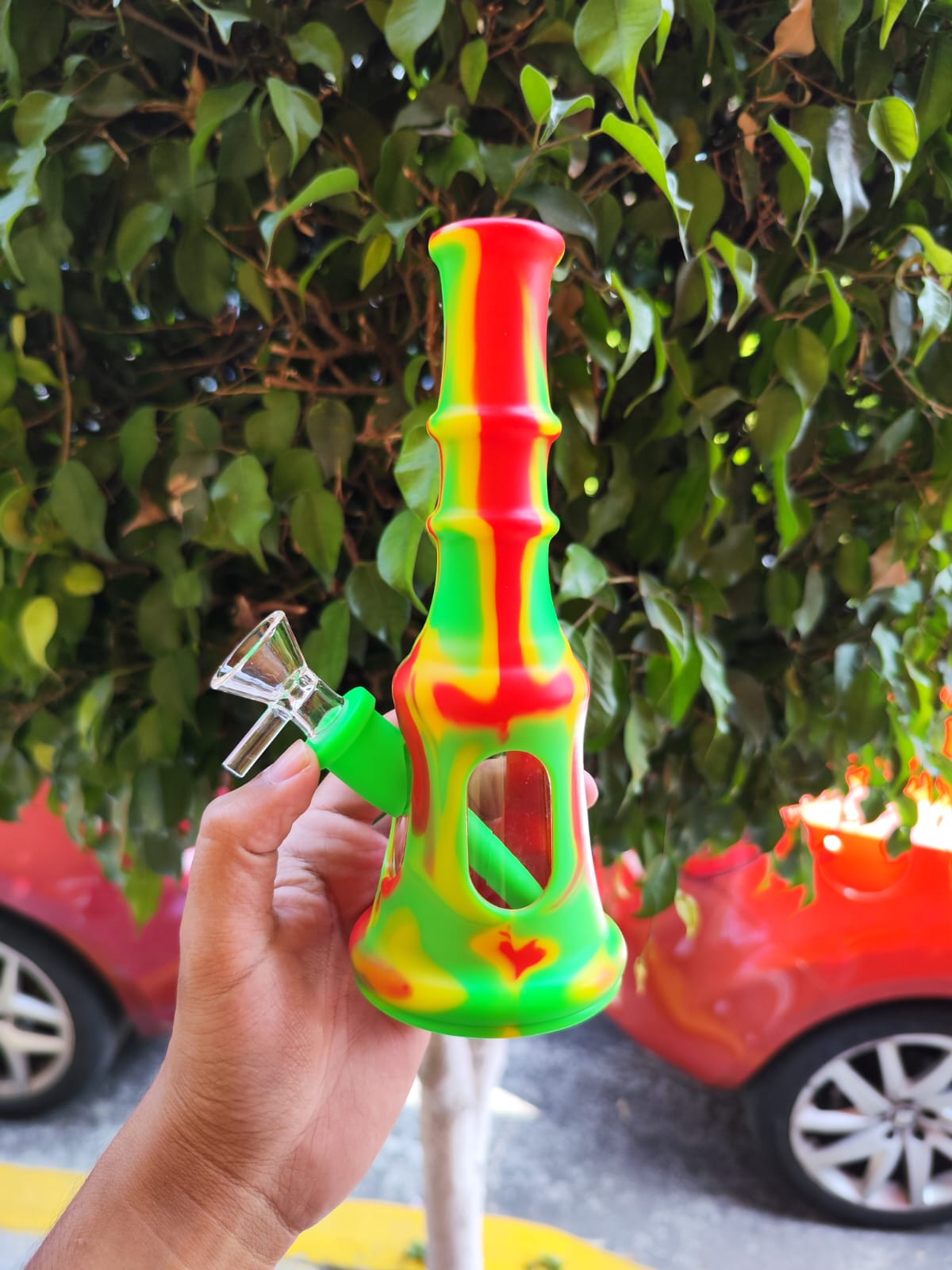Bong Silicon Forma Botella