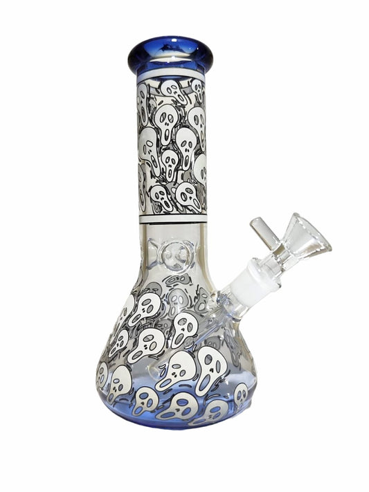 Bong Scream Caras Brillantes Fluoresente