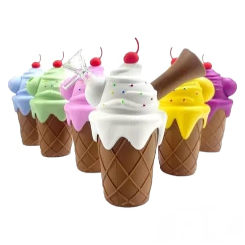 Bong Silicon Forma de Helado