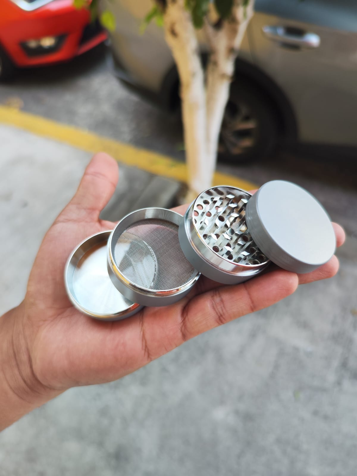 Grinder Metalico 50mm 4 partes