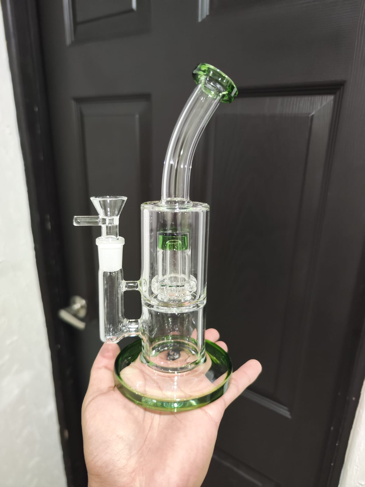 Bong Vidrio 25cm 2P Percolador interno