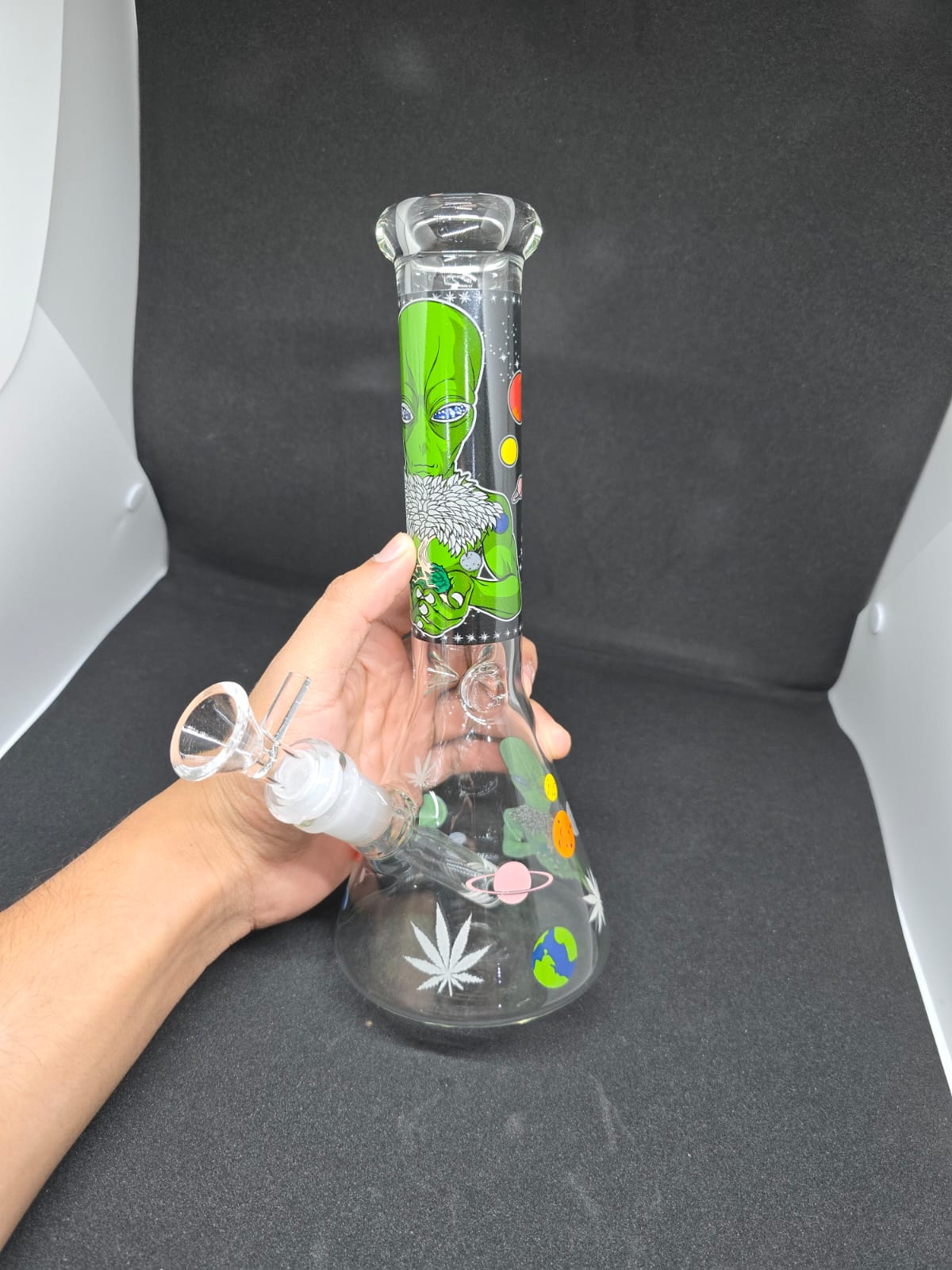 Bong Alien 25cm Matraz Atrapahielos