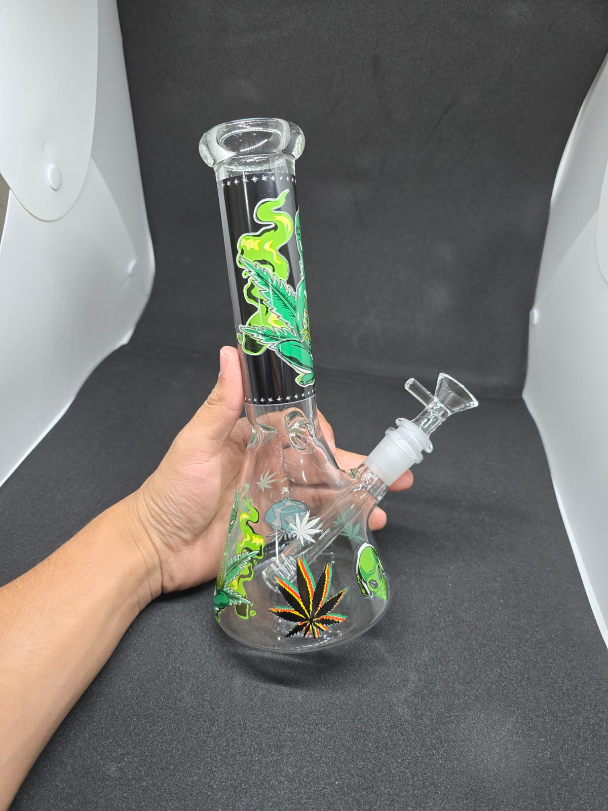 Bong Alien 25cm Matraz Atrapahielos