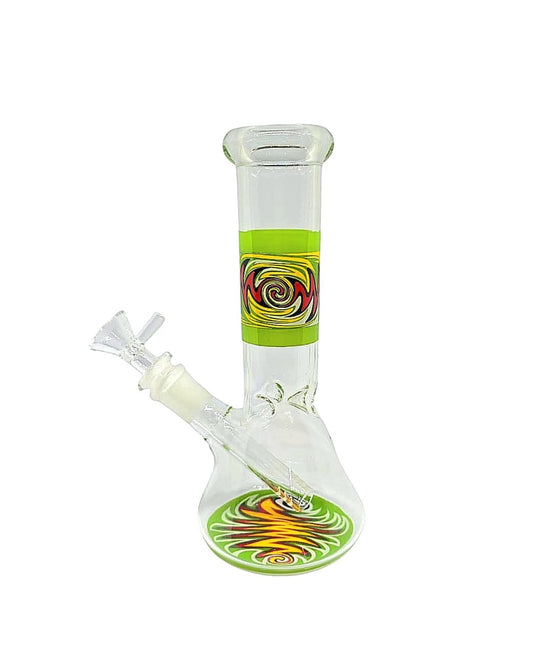 Bong Vidrio 20CM Psicodélico