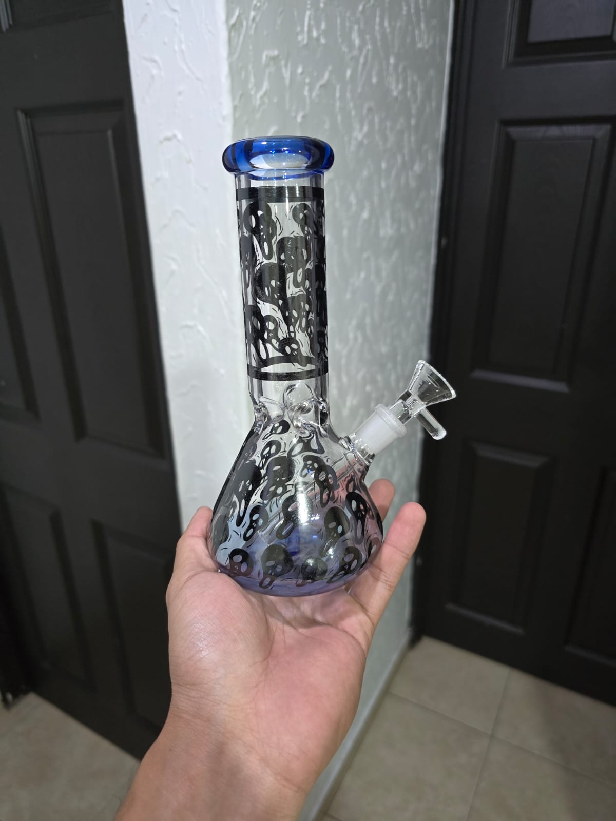 Bong Vidrio Scream 20cm Atrapahielo