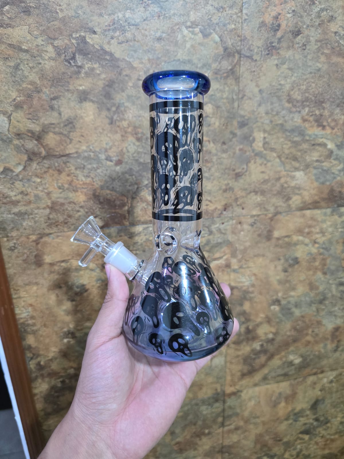 Bong Vidrio Scream 20cm Atrapahielo
