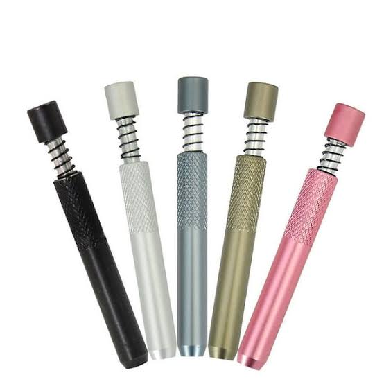 Mini hitter metalico con resorte