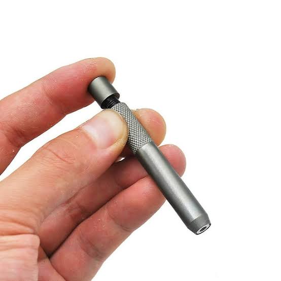 Mini hitter metalico con resorte