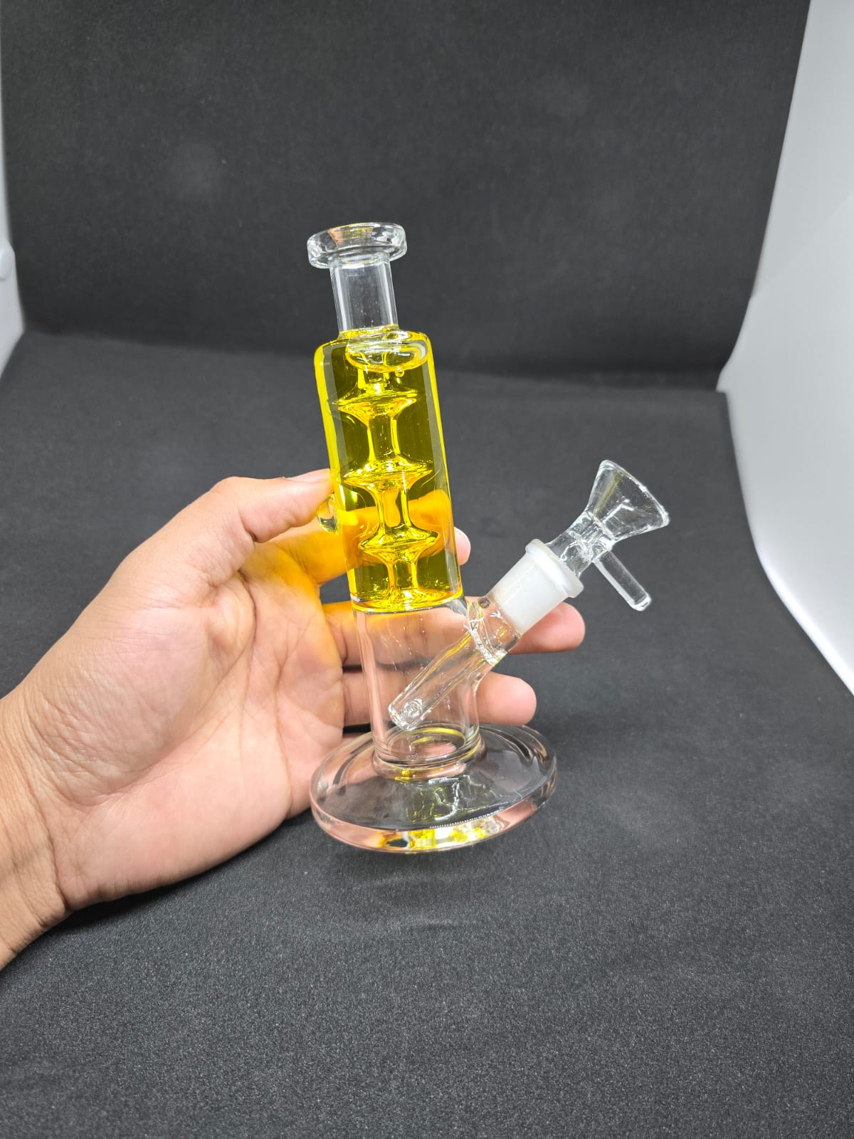 Bong Vidrio 16cm Colores Liquidos