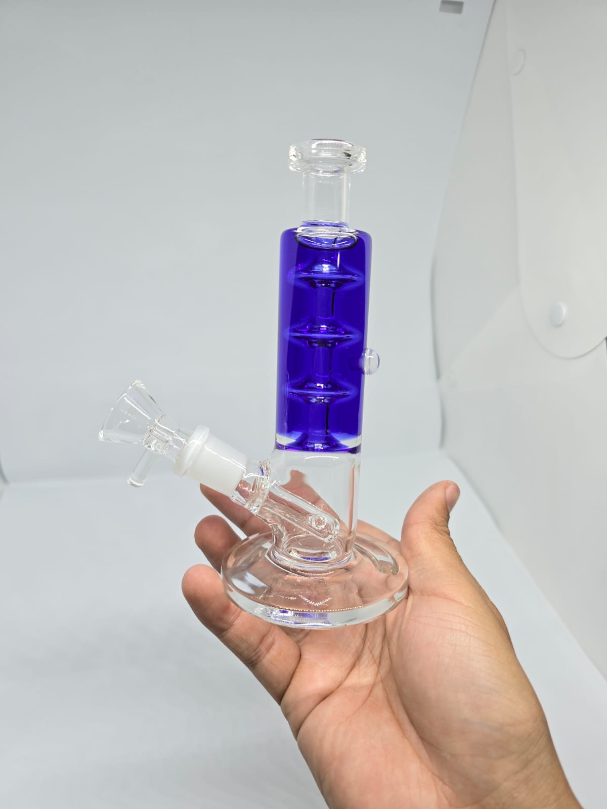 Bong Vidrio 16cm Colores Liquidos