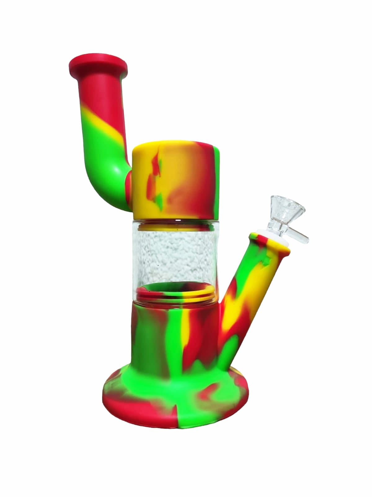 Bong Silicon Vidrio Brazon Mobible