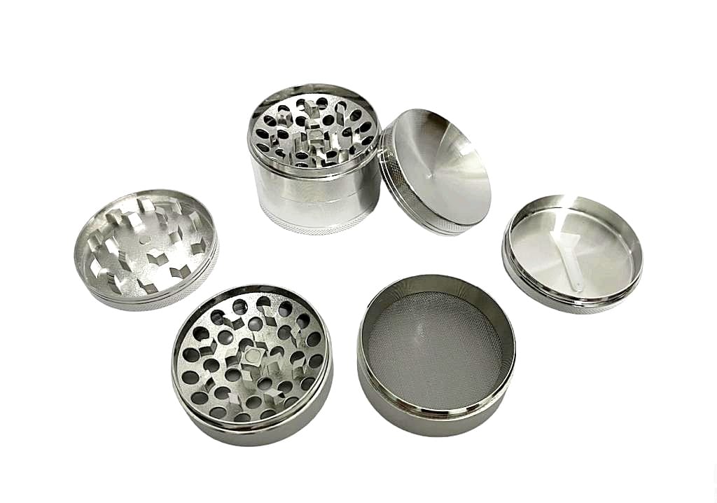 Grinder Metálico 4 Pisos Cóncavo color 55mm