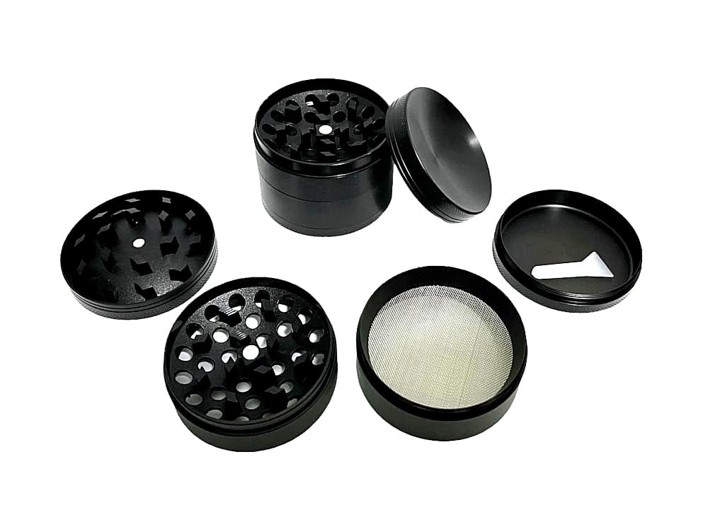 Grinder Metálico 4 Pisos Cóncavo color 55mm