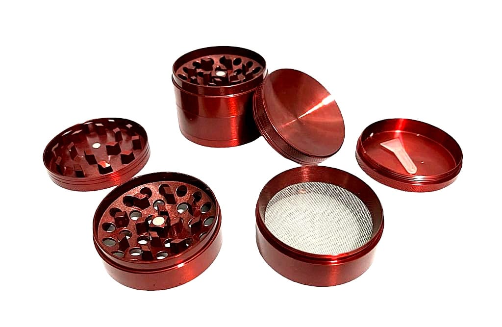 Grinder Metálico 4 Pisos Cóncavo color 55mm