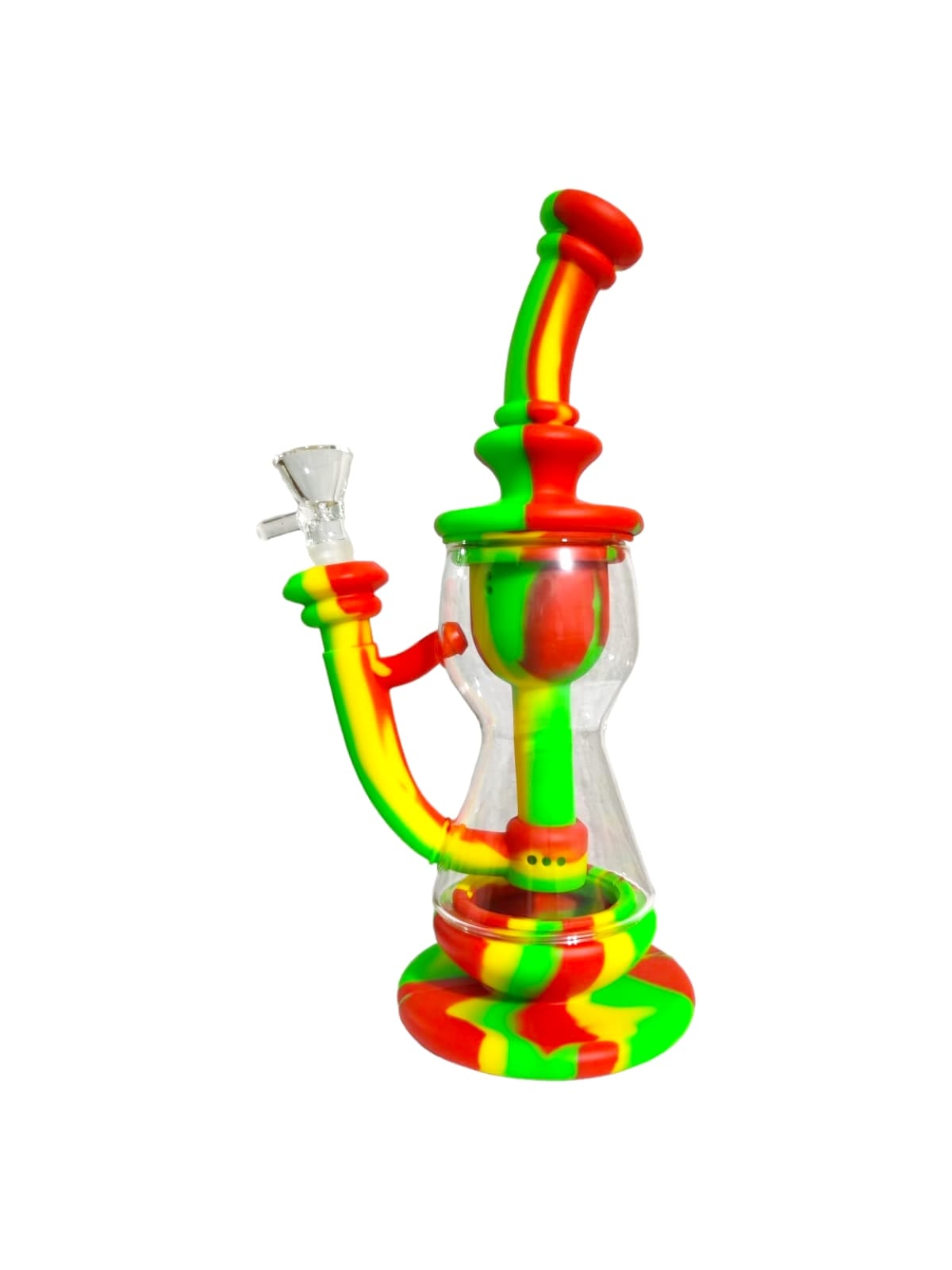 Bong Grande Silicon Reloj de Arena