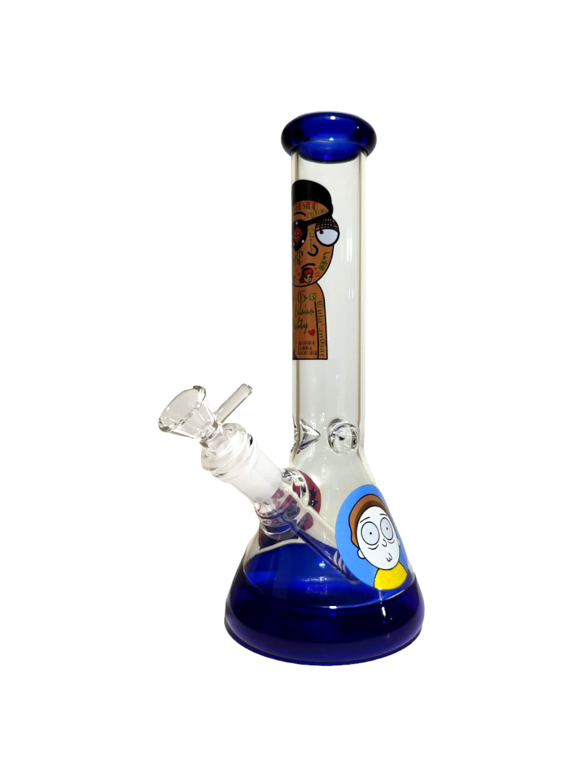 Bong Matraz 25cm Base Color Rick&Morty