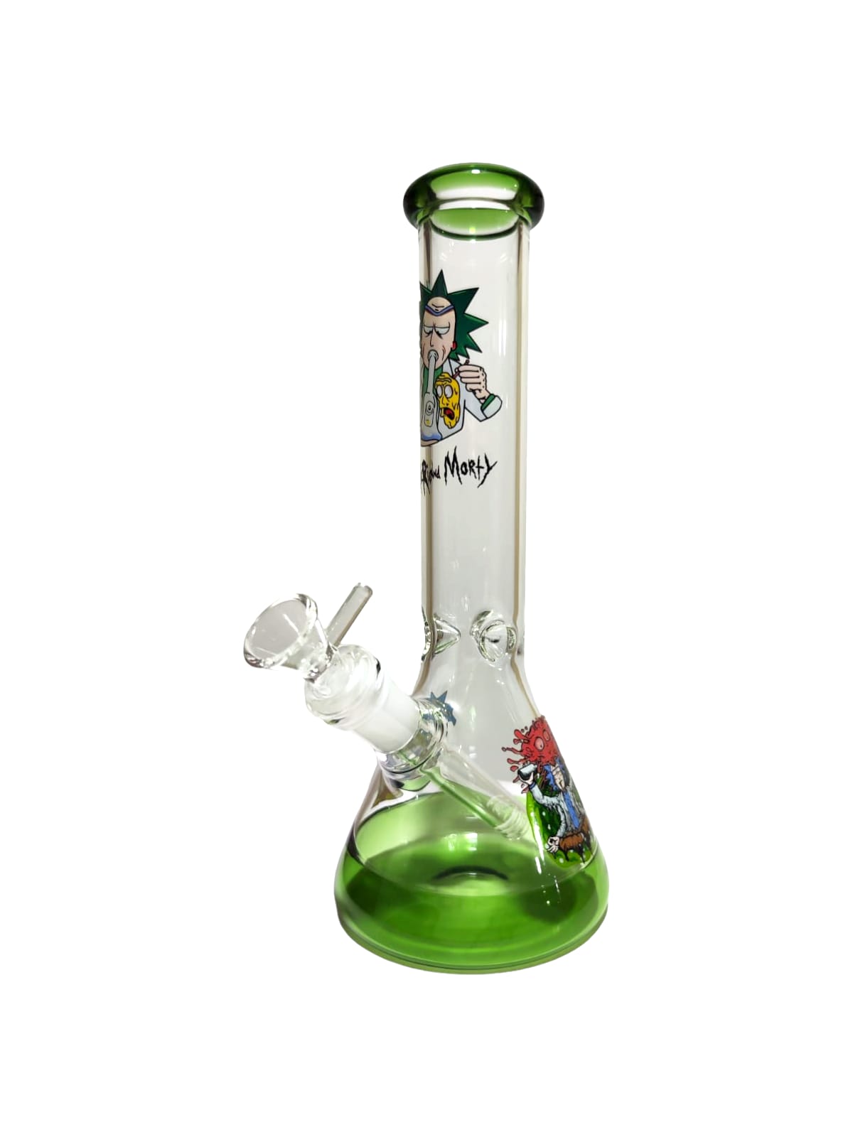 Bong Matraz 25cm Base Color Rick&Morty