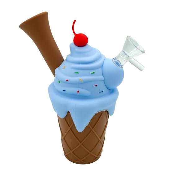 Bong Silicon Forma de Helado