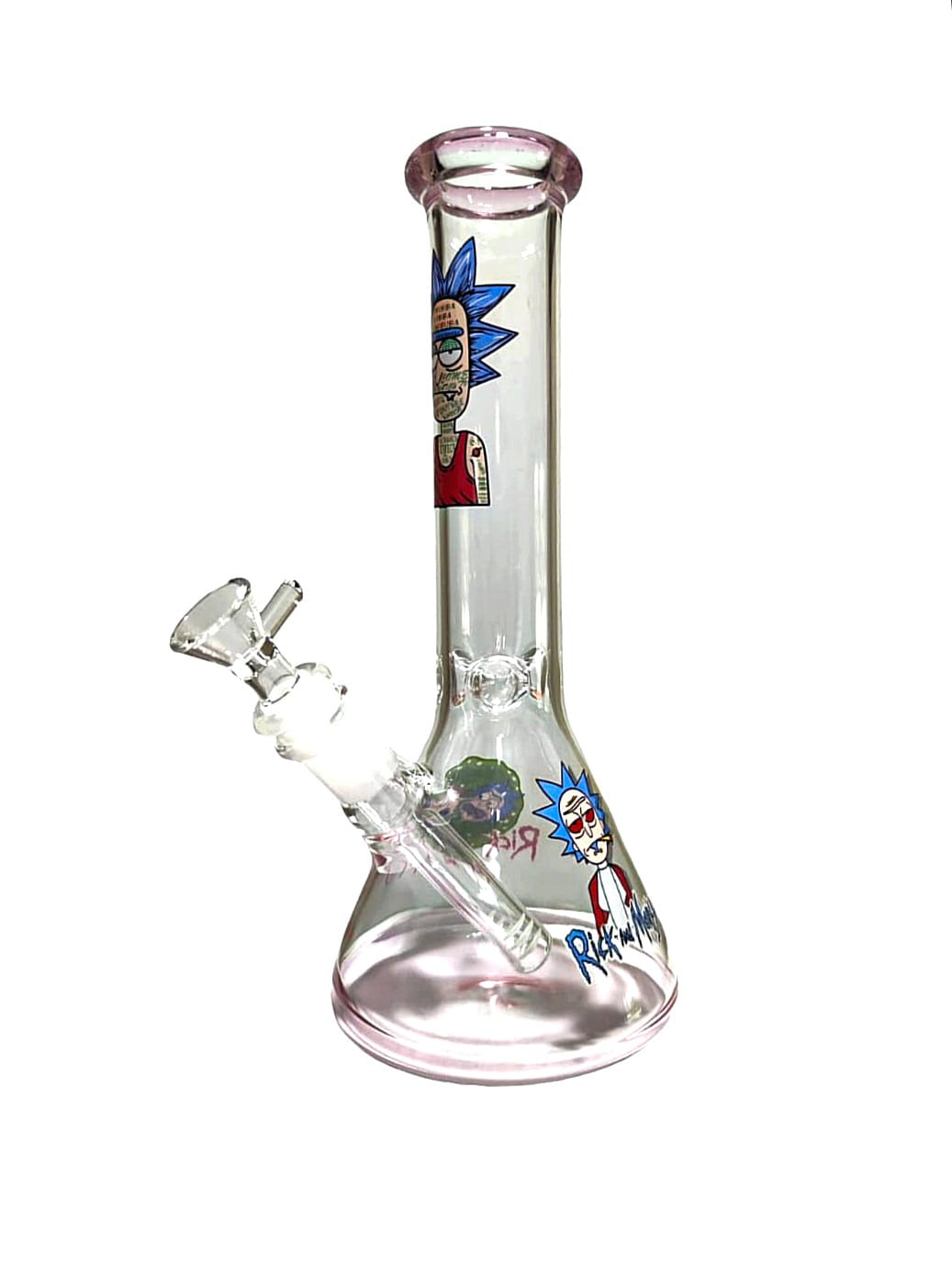 Bong Matraz 25cm Base Color Rick&Morty
