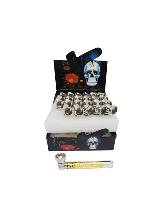 Pipa Vidrio Metal