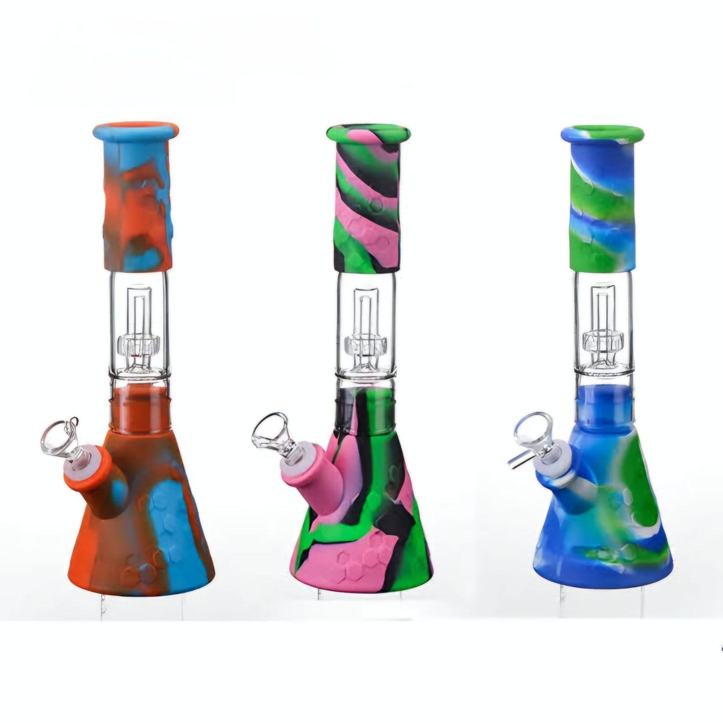 Bong Silicon Textura Panal