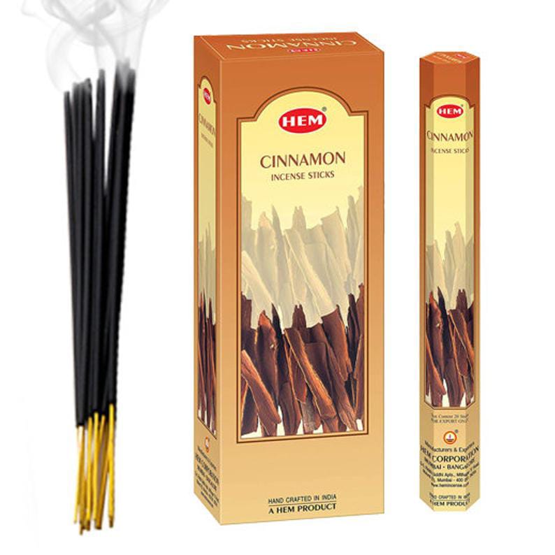 Incienso Canela Hexagonal
