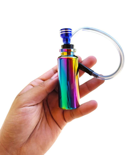 Bong Manguera Tornasol Boquilla Metal