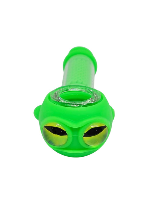 Pipa Silicon con Ojos